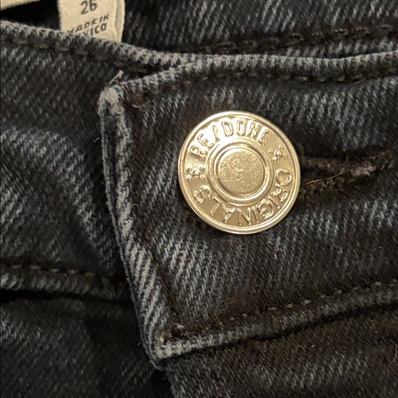 Re/Done Black Skinny Jeans - Picture 7 of 9